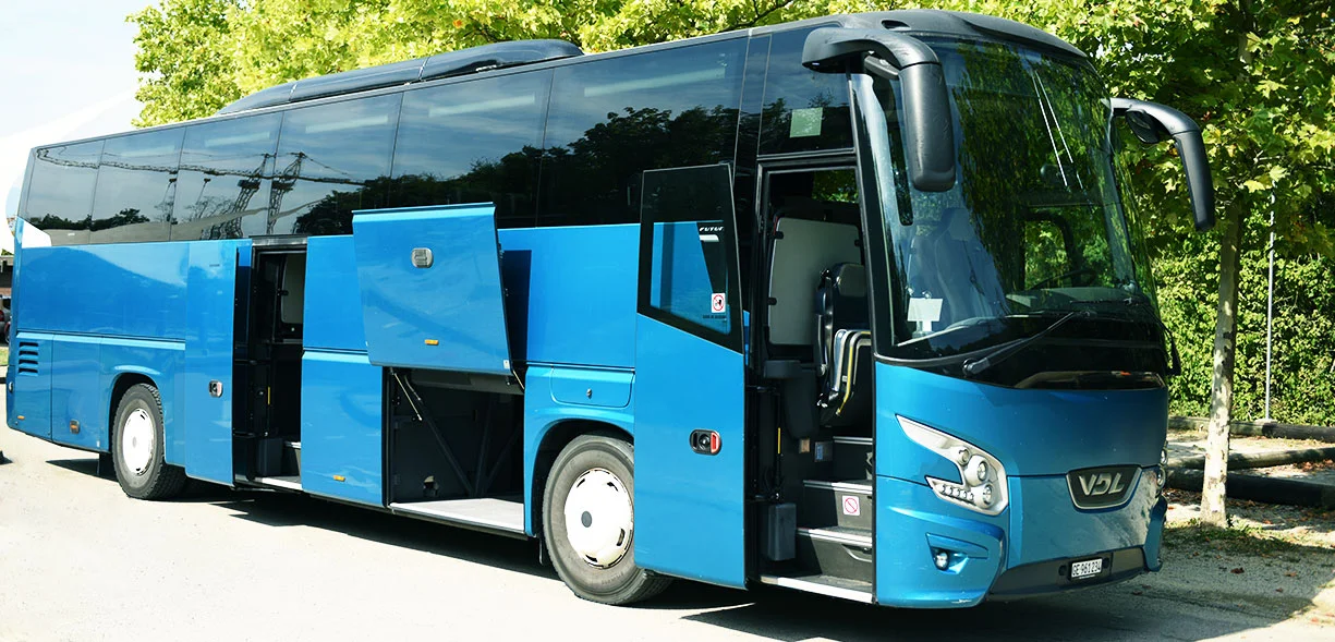 blue futura bus transfer