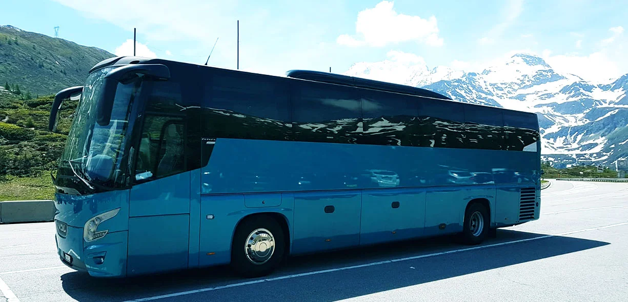 blue futura bus transfer