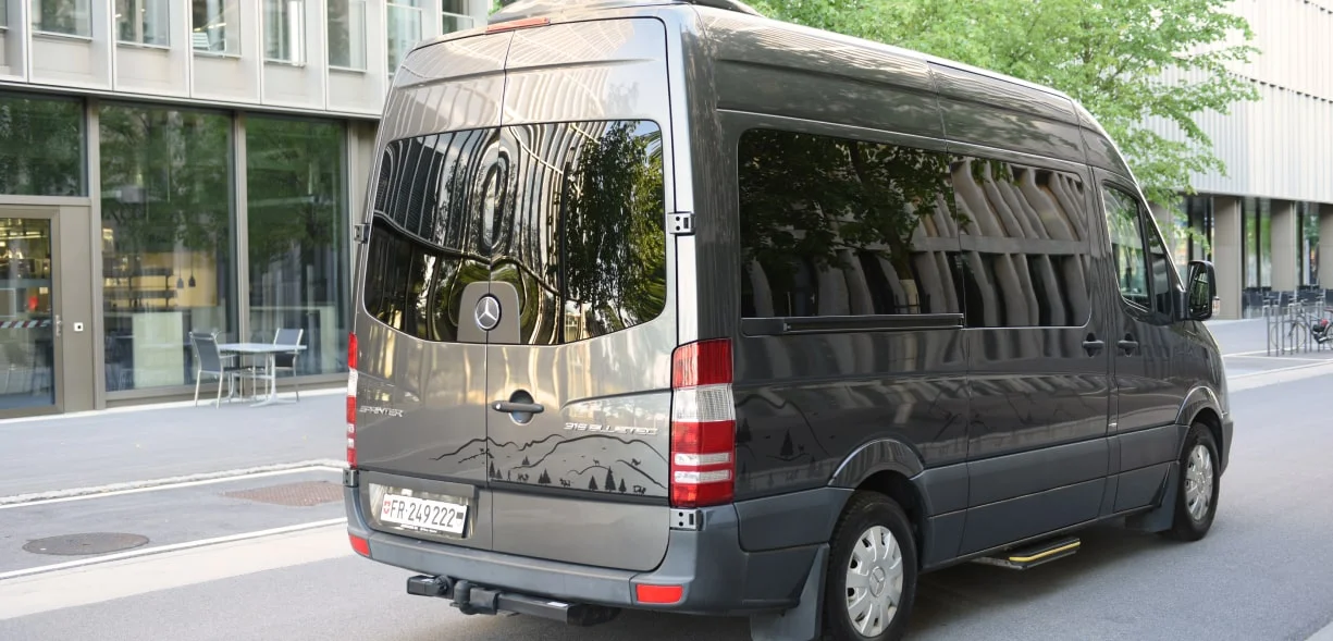 mercedes 13-seat sprinter transfer