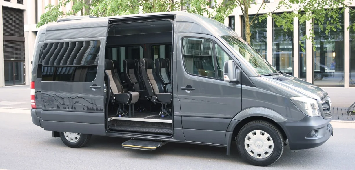 mercedes 13-seat sprinter transfer